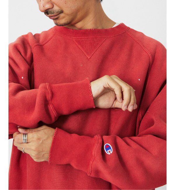 JOURNAL STANDARD relume「CHAMPION / チャンピオン 別注 R/W オーバーダイ スウェット」|スウェット・ジャージ|