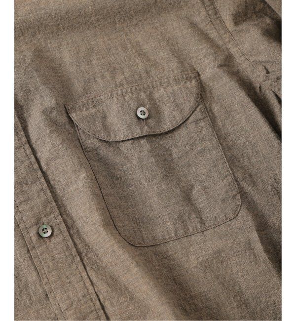 J.S.Homestead「J.S.Homestead / オーガニックポプリン 1フラップシャツ」|シャツ・ブラウス|