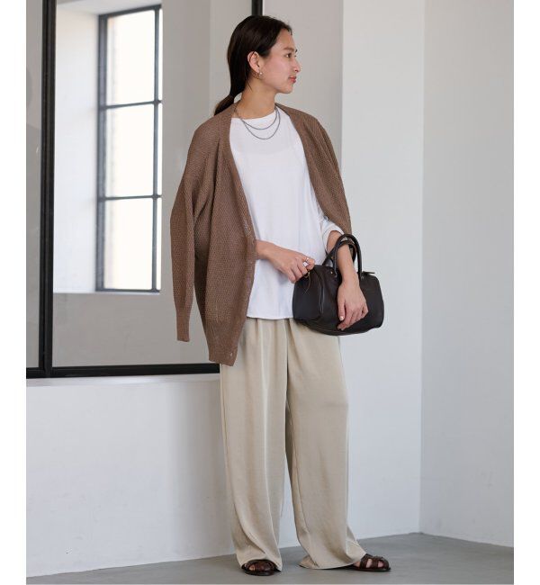 FRAMeWORK「≪追加≫コットン天竺ラウンドヘム4」|Tシャツ・カットソー|