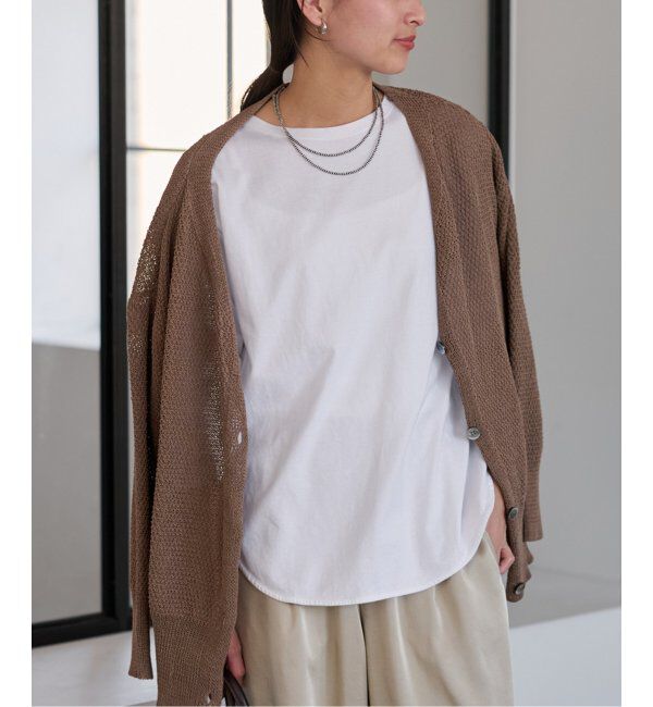 FRAMeWORK「≪追加≫コットン天竺ラウンドヘム4」|Tシャツ・カットソー|