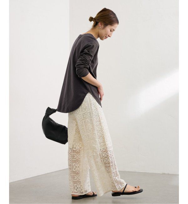 FRAMeWORK「≪追加≫コットン天竺ラウンドヘム4」|Tシャツ・カットソー|