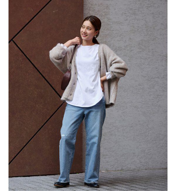 FRAMeWORK「≪追加≫コットン天竺ラウンドヘム4」|Tシャツ・カットソー|