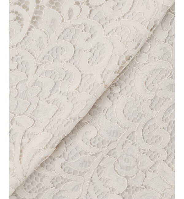 NOBLE「《追加予約》リバーレースIラインスカート」|スカート|