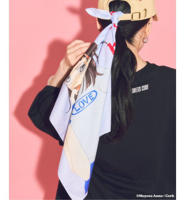  「《予約》LE TALON&times;HAPPY MANIAコットンハンカチ」|ハンカチ|