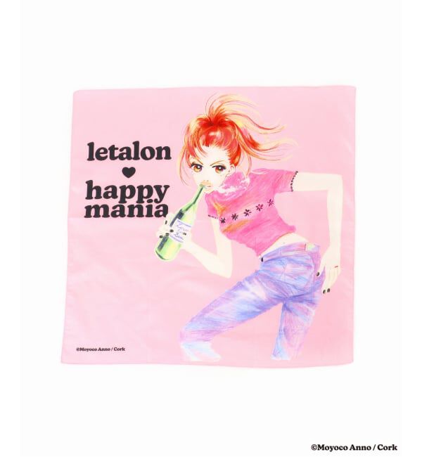  「《予約》LE TALON&times;HAPPY MANIAコットンハンカチ」|ハンカチ|