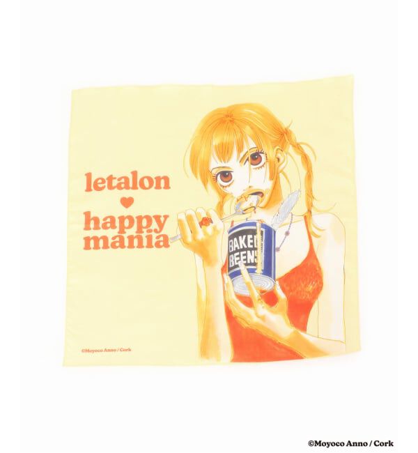  「《予約》LE TALON&times;HAPPY MANIAコットンハンカチ」|ハンカチ|