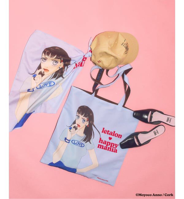  「《予約》LE TALON&times;HAPPY MANIAコットンハンカチ」|ハンカチ|