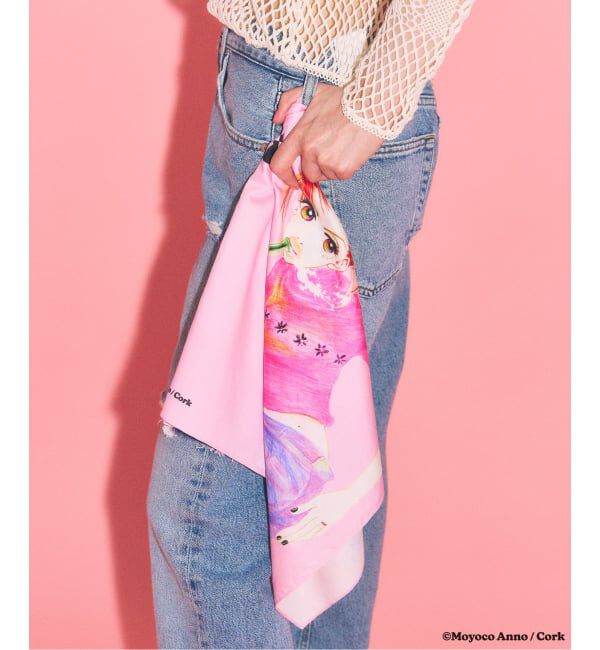  「《予約》LE TALON&times;HAPPY MANIAコットンハンカチ」|ハンカチ|