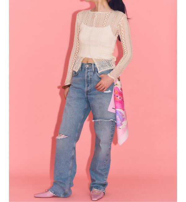  「《予約》LE TALON&times;HAPPY MANIA3.5cmスクエアリボンミュール」|パンプス|