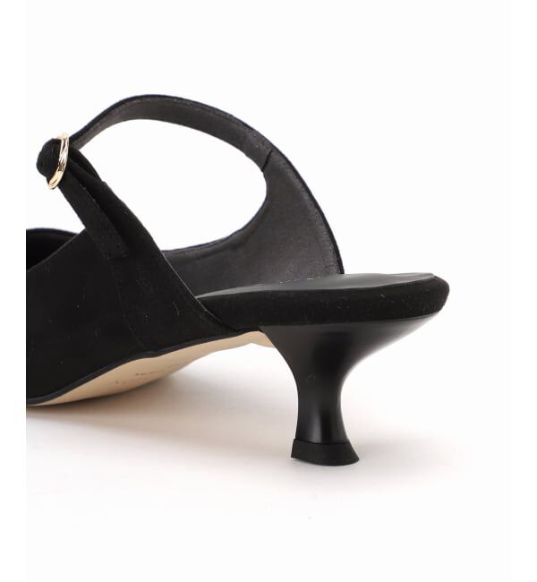  「《追加予約》4.5cmポインテッドストラップミュール」|パンプス|