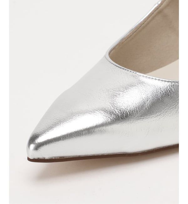  「《追加予約》4.5cmポインテッドストラップミュール」|パンプス|