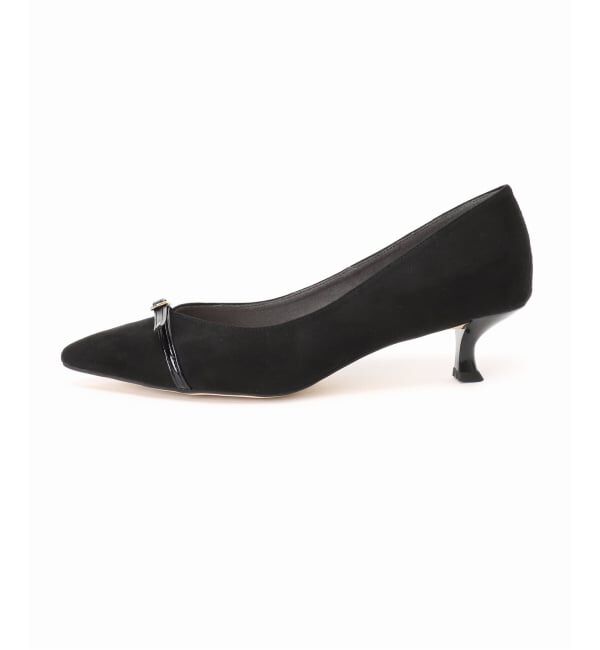  「《予約》4.5cmポインテッドナローベルトパンプス」|パンプス|