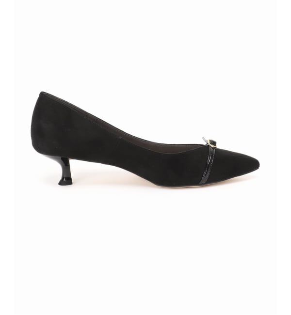  「《予約》4.5cmポインテッドナローベルトパンプス」|パンプス|