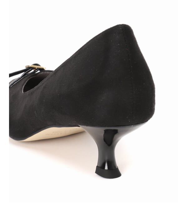  「《予約》4.5cmポインテッドナローベルトパンプス」|パンプス|