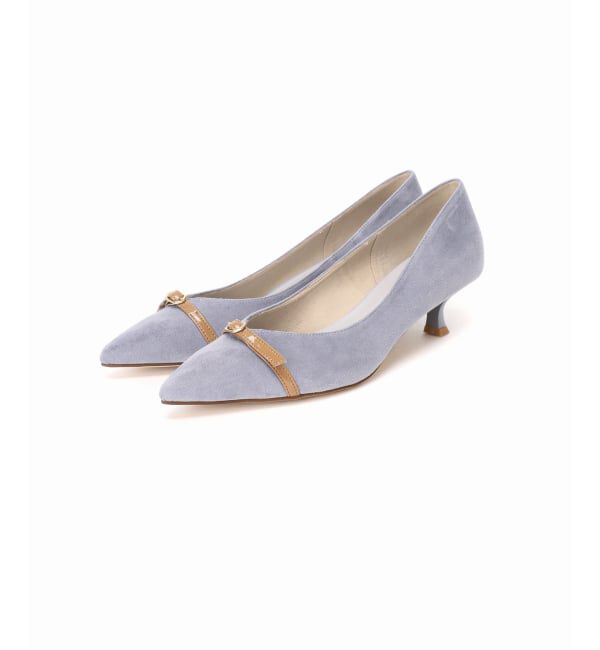  「《予約》4.5cmポインテッドナローベルトパンプス」|パンプス|