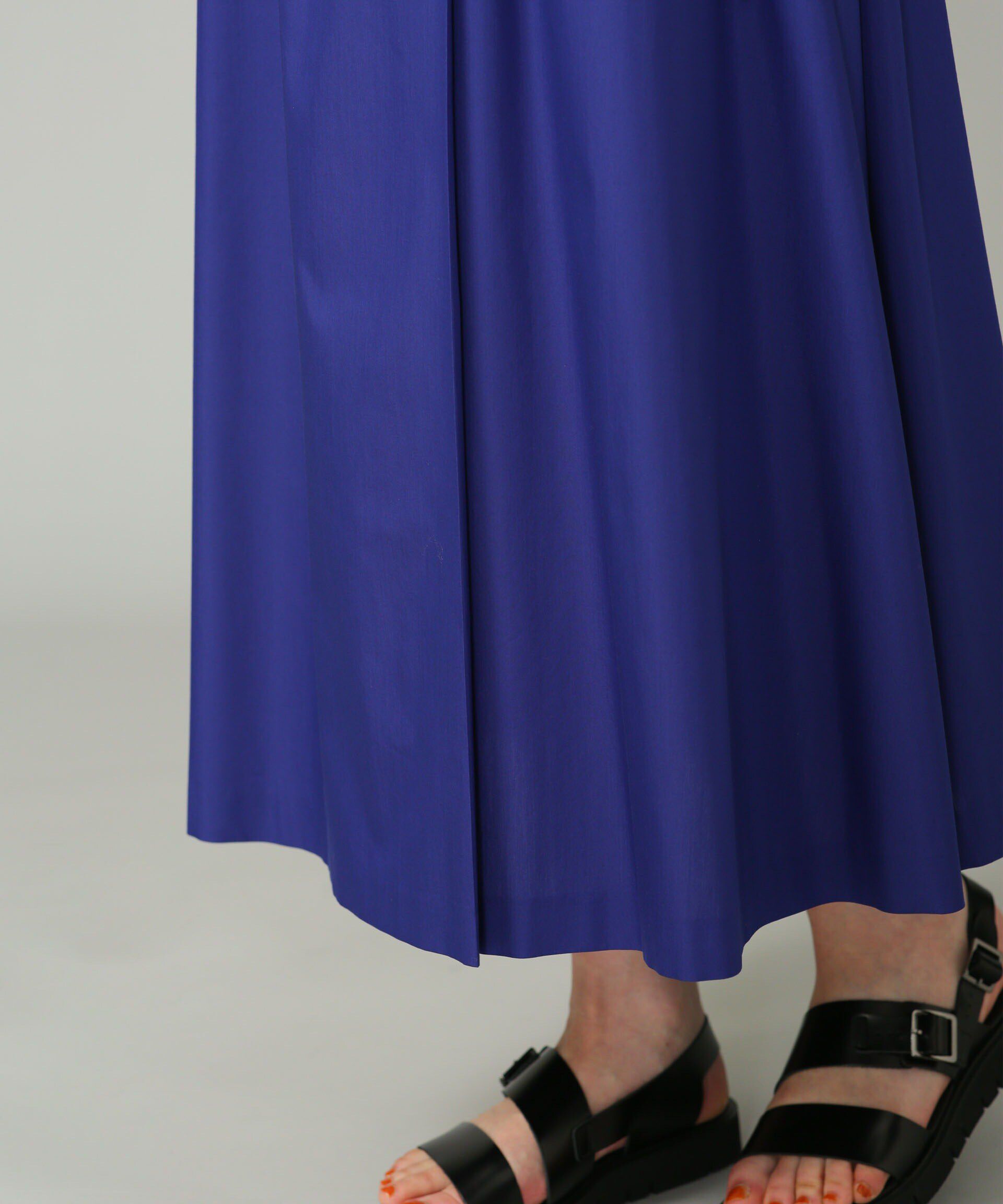 nano･universe「LB.01/コットンポリエステル タックフレアスカート」|スカート|