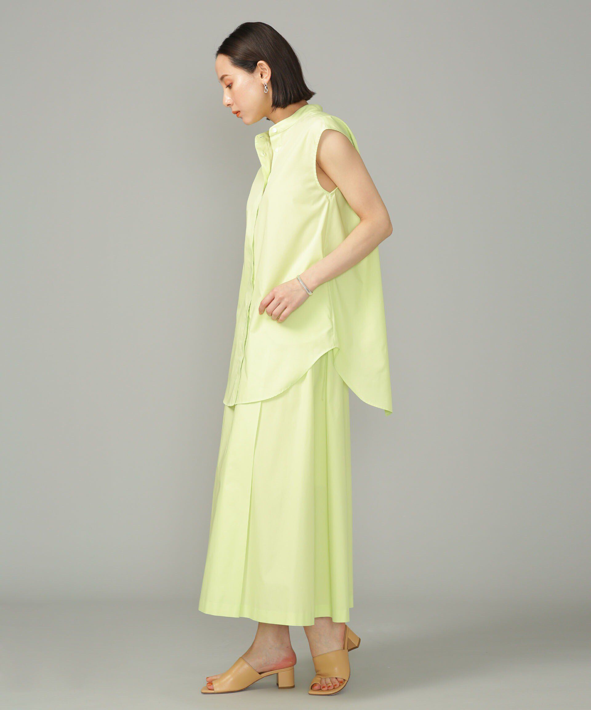 nano･universe「LB.01/コットンポリエステル タックフレアスカート」|スカート|