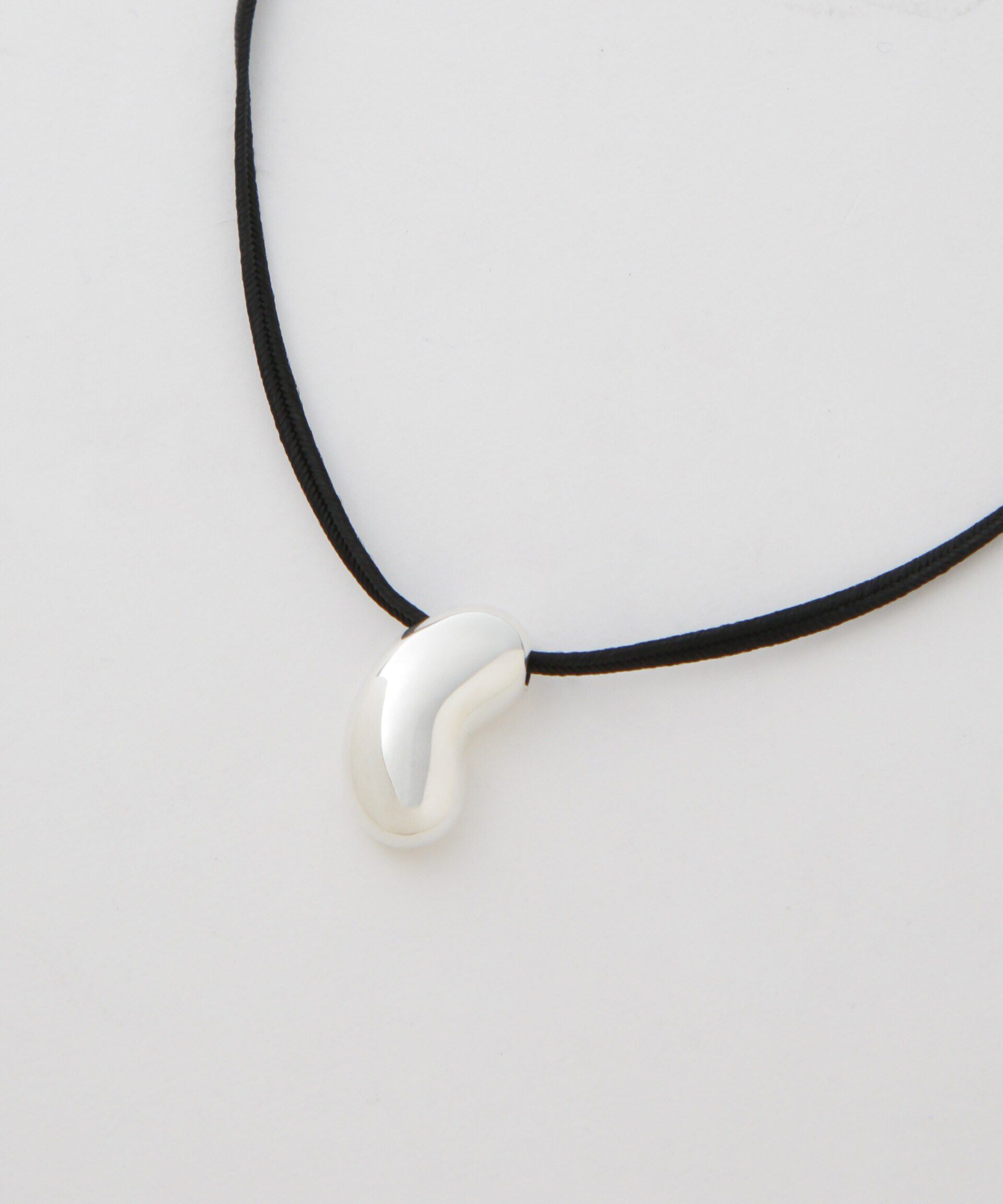 NANO universe「PHILIPPE AUDIBERT/Siya cord necklace シルバー」|ネックレス|