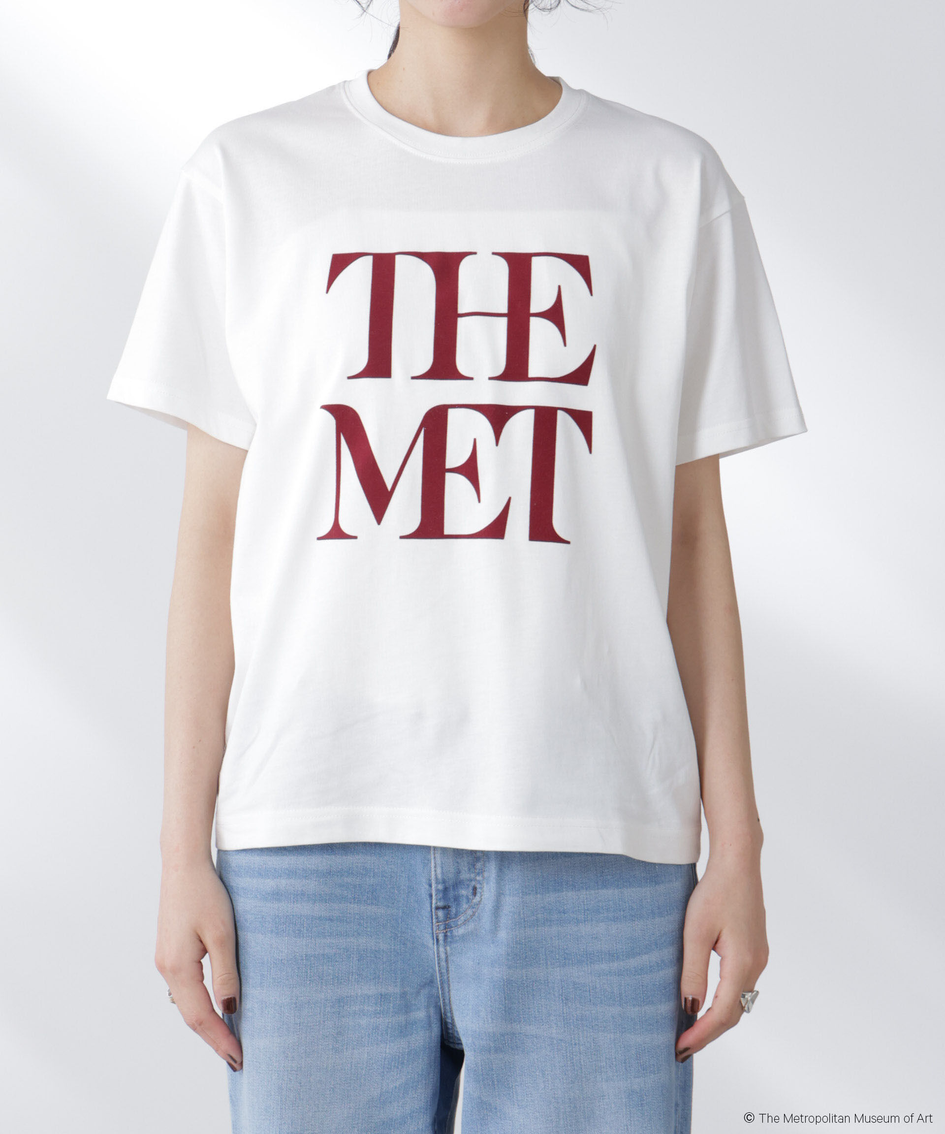nano･universe「The Met 別注ロゴプリントTシャツ」|Tシャツ・カットソー|