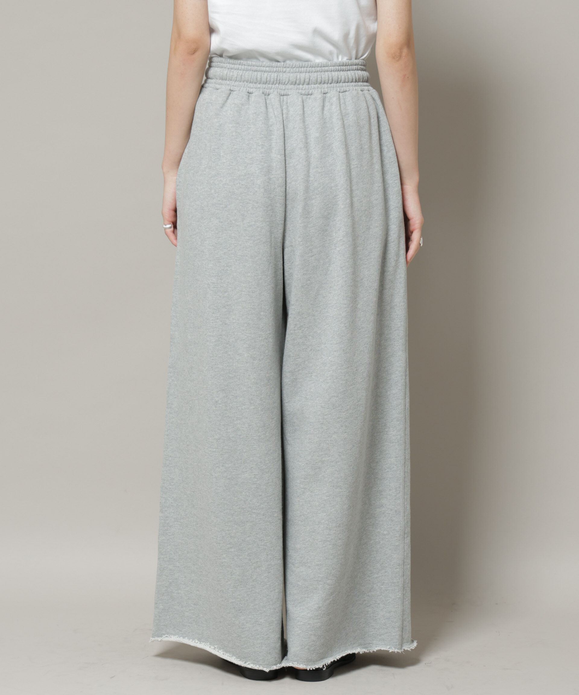 nano･universe「ボリュームワイドスウェットパンツ」|チノ|