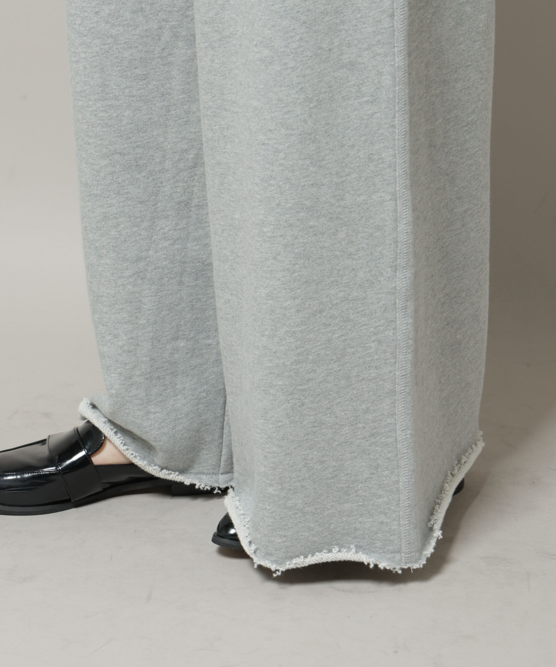 nano･universe「ボリュームワイドスウェットパンツ」|チノ|