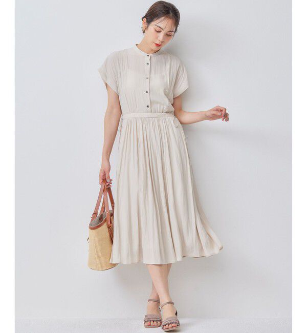 組曲「ギャザーライトデシン ワンピース」|ワンピース|