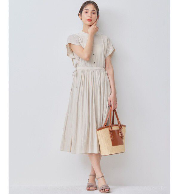 組曲「ギャザーライトデシン ワンピース」|ワンピース|