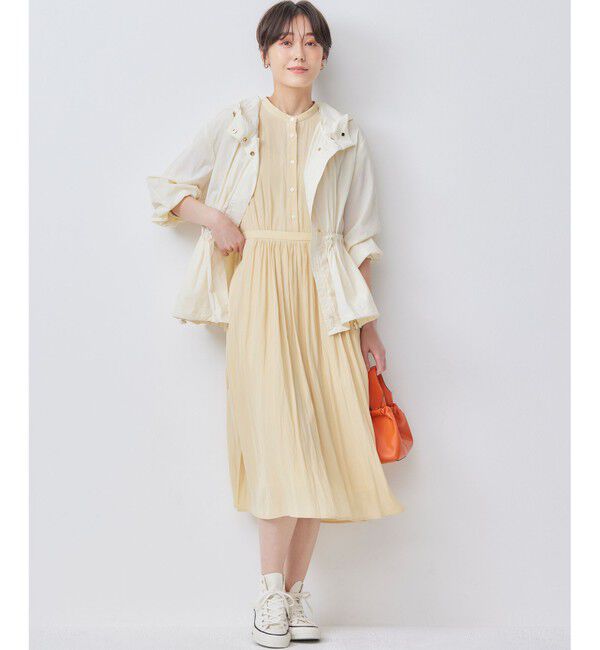 組曲「ギャザーライトデシン ワンピース」|ワンピース|