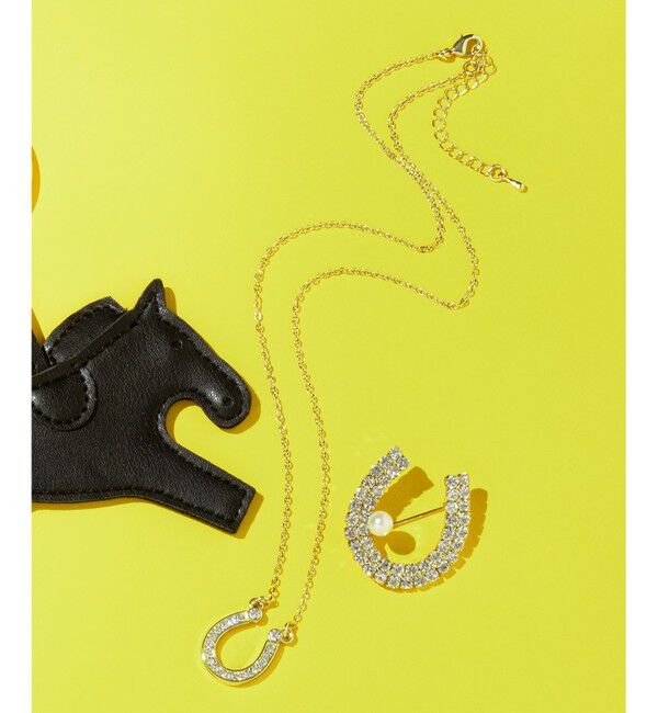 組曲「【2026年干支/開運コレクション】ホースシュープチ ネックレス」|ネックレス|