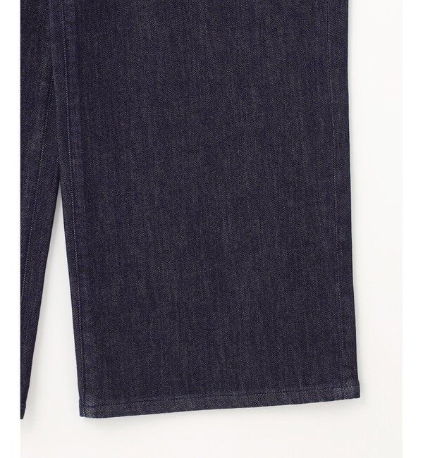 自由区「【洗える】ウスカルデニム ワイドパンツ」|デニム|