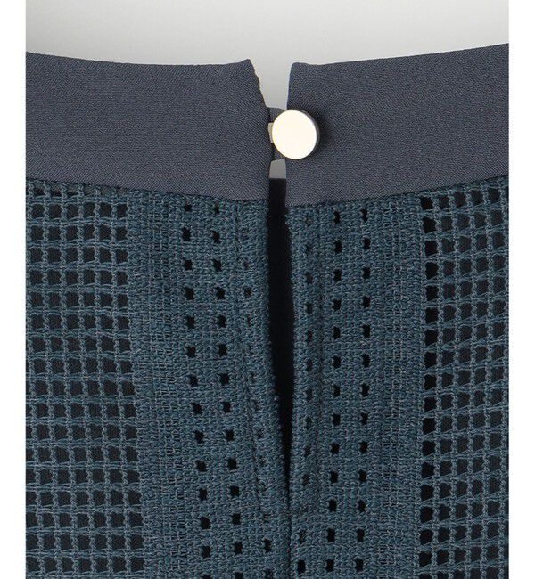 自由区「【洗える】レースエッジ Tシャツ&タンクトップセット トップス」|Tシャツ・カットソー|