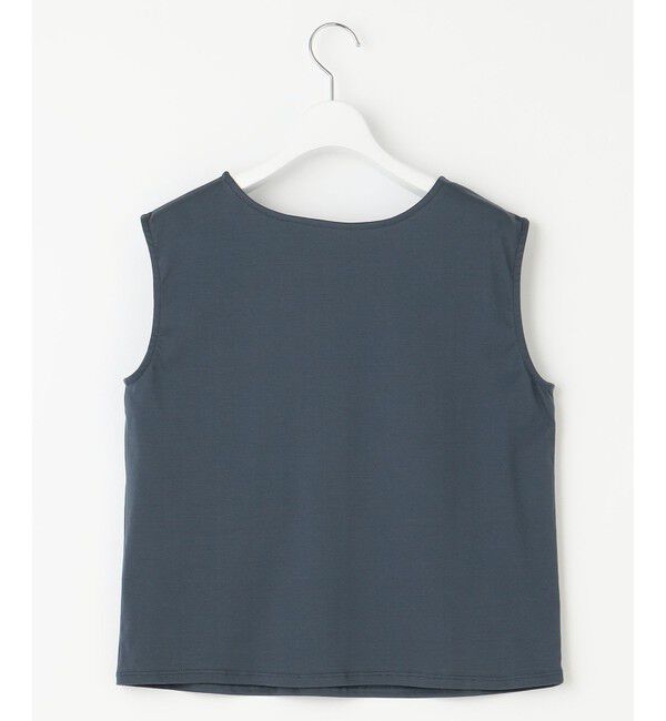 自由区「【洗える】レースエッジ Tシャツ&タンクトップセット トップス」|Tシャツ・カットソー|