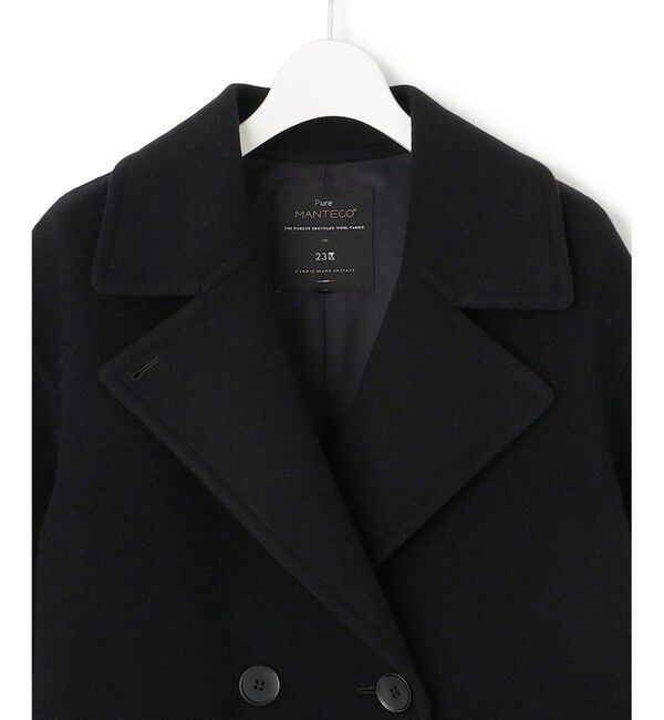 23区「【滝沢眞規子さん着用】MANTECOPureリバー Pコート」|ピーコート|