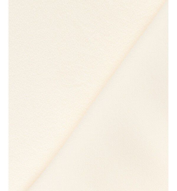 23区「カフスボタン サテンTEEブラウス」|シャツ・ブラウス|