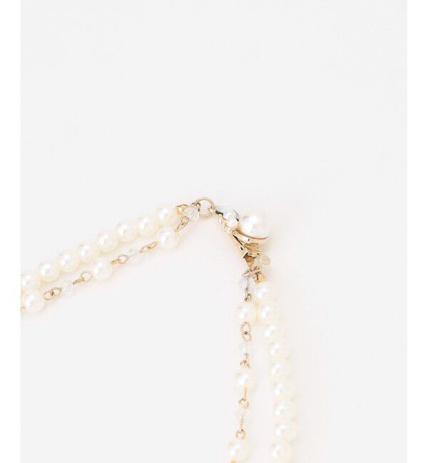 any SiS「パール調2連 ネックレス」|ネックレス|