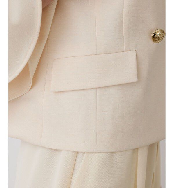 Diagram「ラップスリーブジャケット」|ノーカラージャケット|