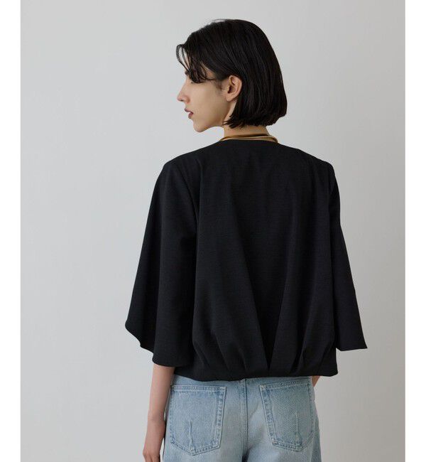 Diagram「ラップスリーブジャケット」|ノーカラージャケット|