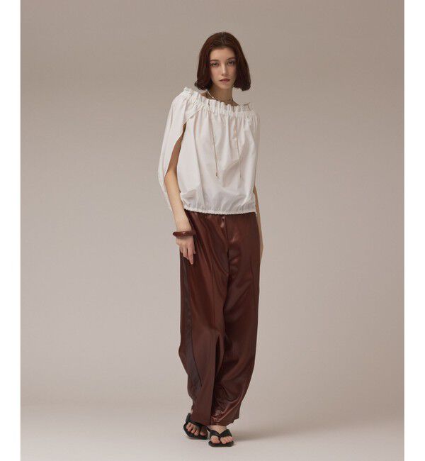 Diagram「ケープ風2WAYトップ」|シャツ・ブラウス|ホワイト