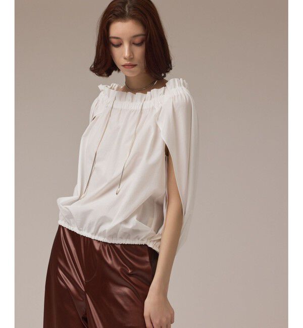 Diagram「ケープ風2WAYトップ」|シャツ・ブラウス|