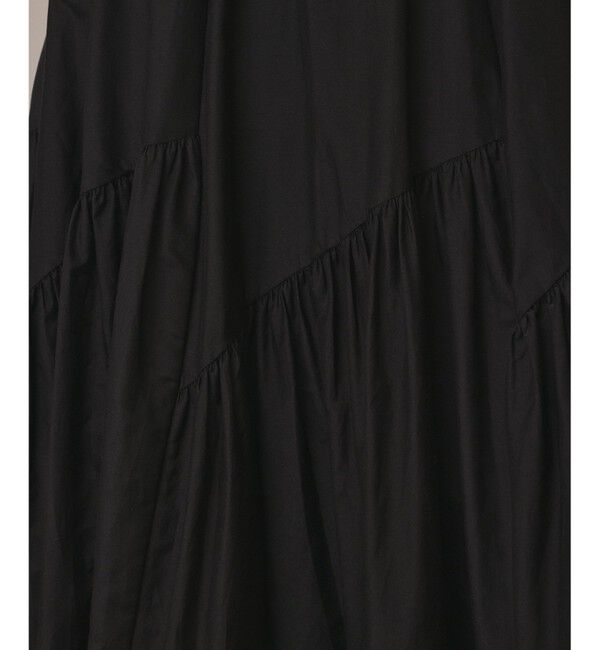 GRACE CONTINENTAL「コットンシルクティアードスカート」|スカート|