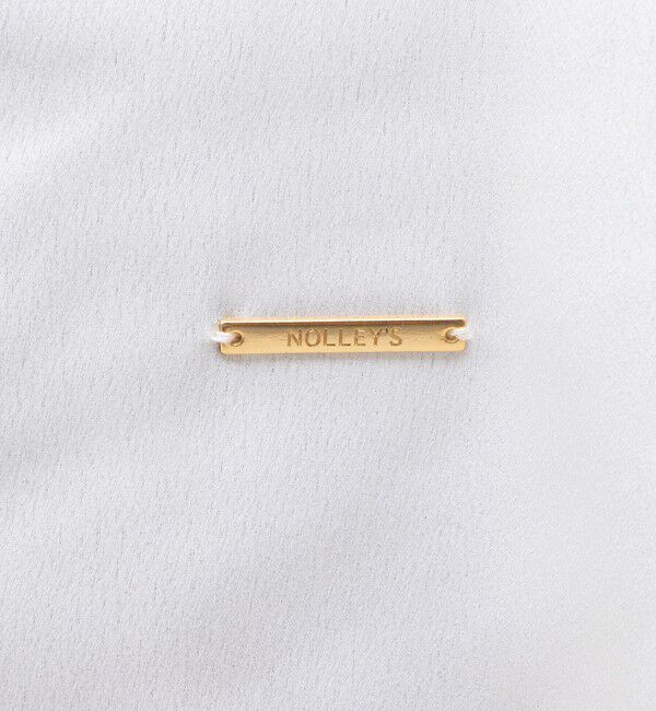 NOLLEY'S「リラックスサテン長袖Tブラウス」|シャツ・ブラウス|