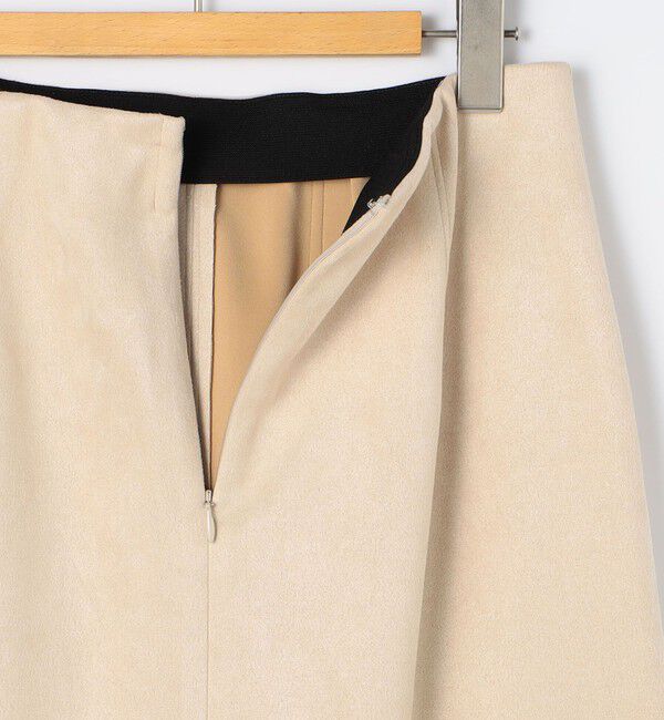 NOLLEY'S「ウォッシャブルダンボールスエードポケ付きタイトスカート」|タイト|