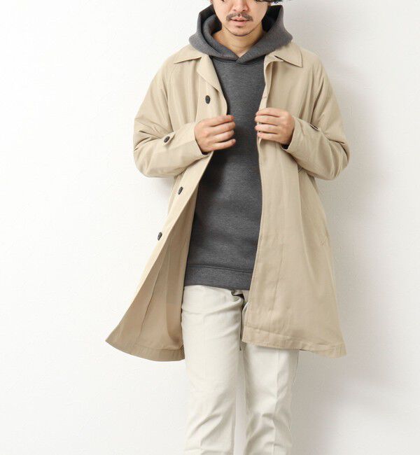 NOLLEY'S goodman「【TAION/タイオン】《ビジカジ対応》別注ステンカラーコート 25SS」|ステンカラーコート|