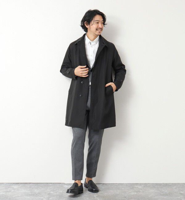 NOLLEY'S goodman「【TAION/タイオン】《ビジカジ対応》別注ステンカラーコート 25SS」|ステンカラーコート|