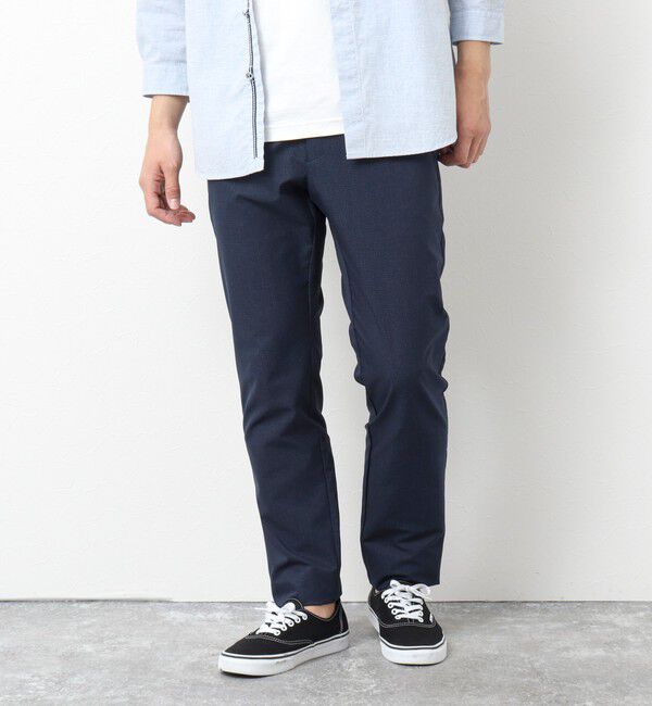 NOLLEY'S goodman「《ビジカジ/セットアップ対応》COOL DOTS/クールドッツ イージーPT 25SS」|チノ|ネイビー