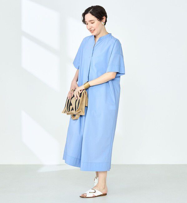 NOLLEY'S「撥水ストレッチタフタ2WAYワンピース」|ワンピース|