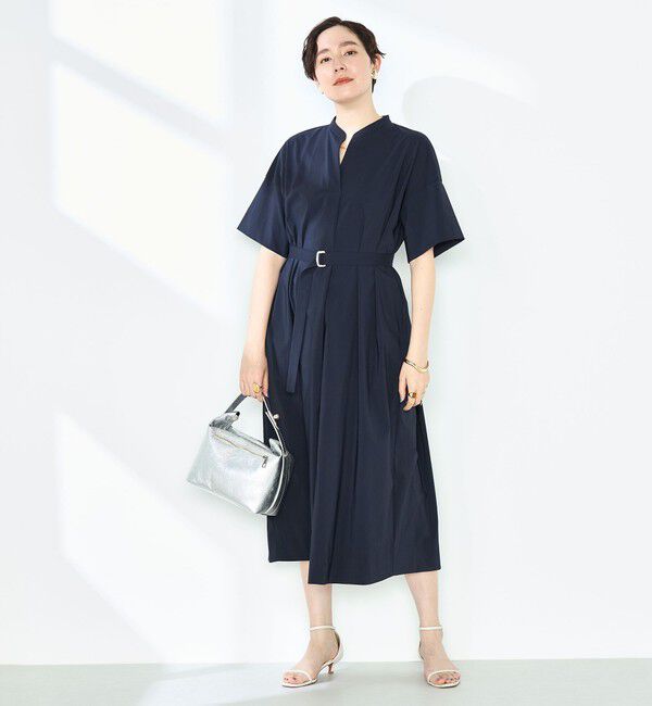 NOLLEY'S「撥水ストレッチタフタ2WAYワンピース」|ワンピース|