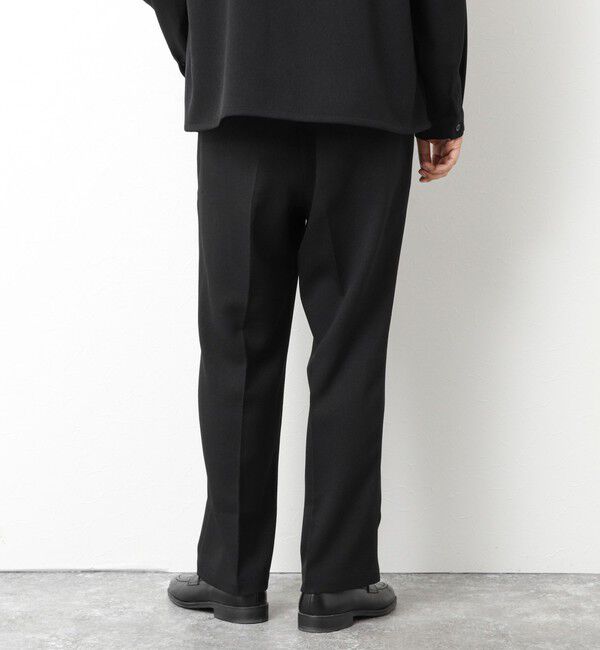 NOLLEY'S goodman「《セットアップ対応》LANATEC ウーステッドサージ ストレッチイージーパンツ」|チノ|