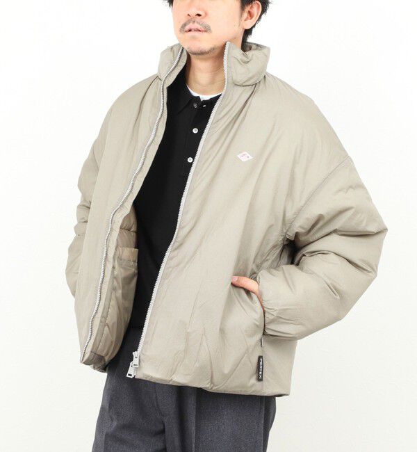 NOLLEY'S goodman「【DANTON/ダントン】DT-A0704 PRD STAND COLLAR JACKET 25AW」|ダウン|グレーベージュ