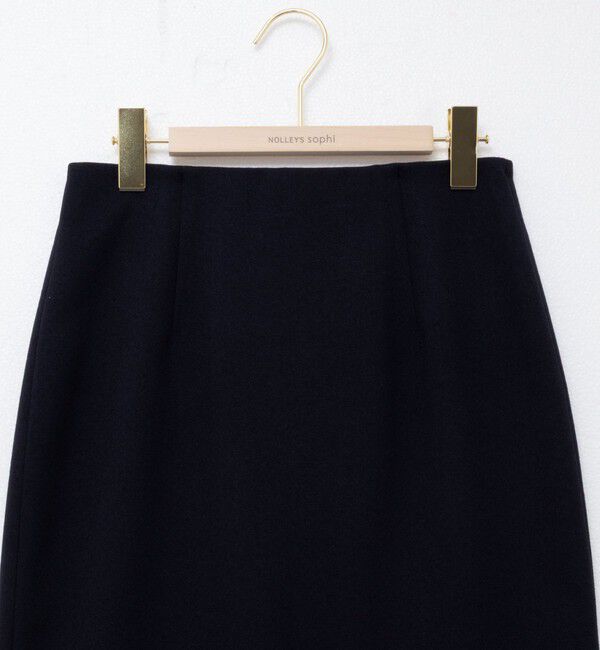 NOLLEY'S sophi「《セットアップ対応》ウォッシャブルウール調タイトスカート」|タイト|